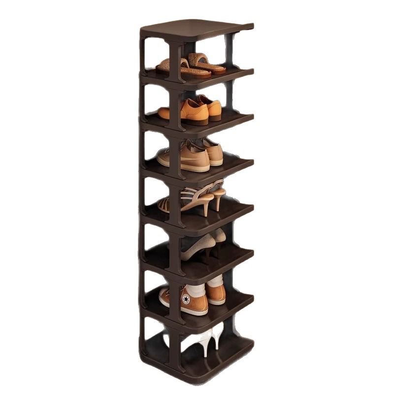 Shoe Rack Cabinet Narrow Entryway - Scarpiera Verticale Salvaspazio a Più Livelli