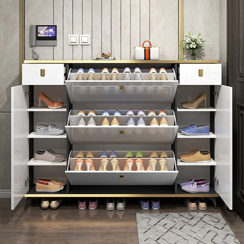 Scarpiere strette ultra sottil - Shoe Rack Cabinet Narrow Entryway recensione e prezzo