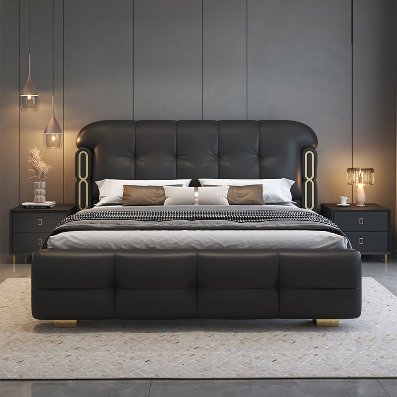 Letto Matrimoniale Moderno di  - King Size Bed Frame With Storage Drawers recensione e prezzo