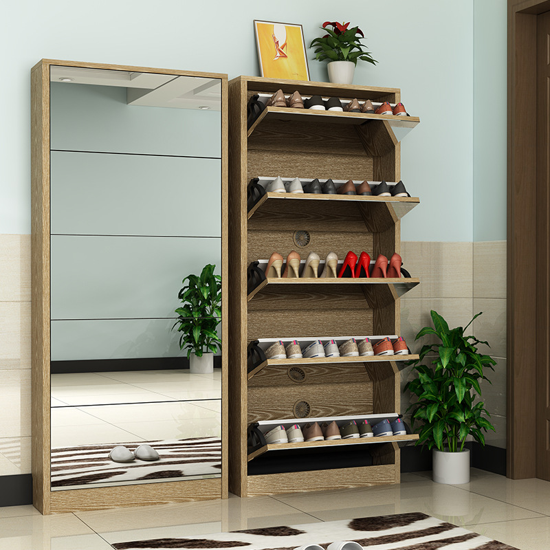 Mobile scarpiera moderno in le - Shoe Rack Cabinet Narrow Entryway recensione e prezzo