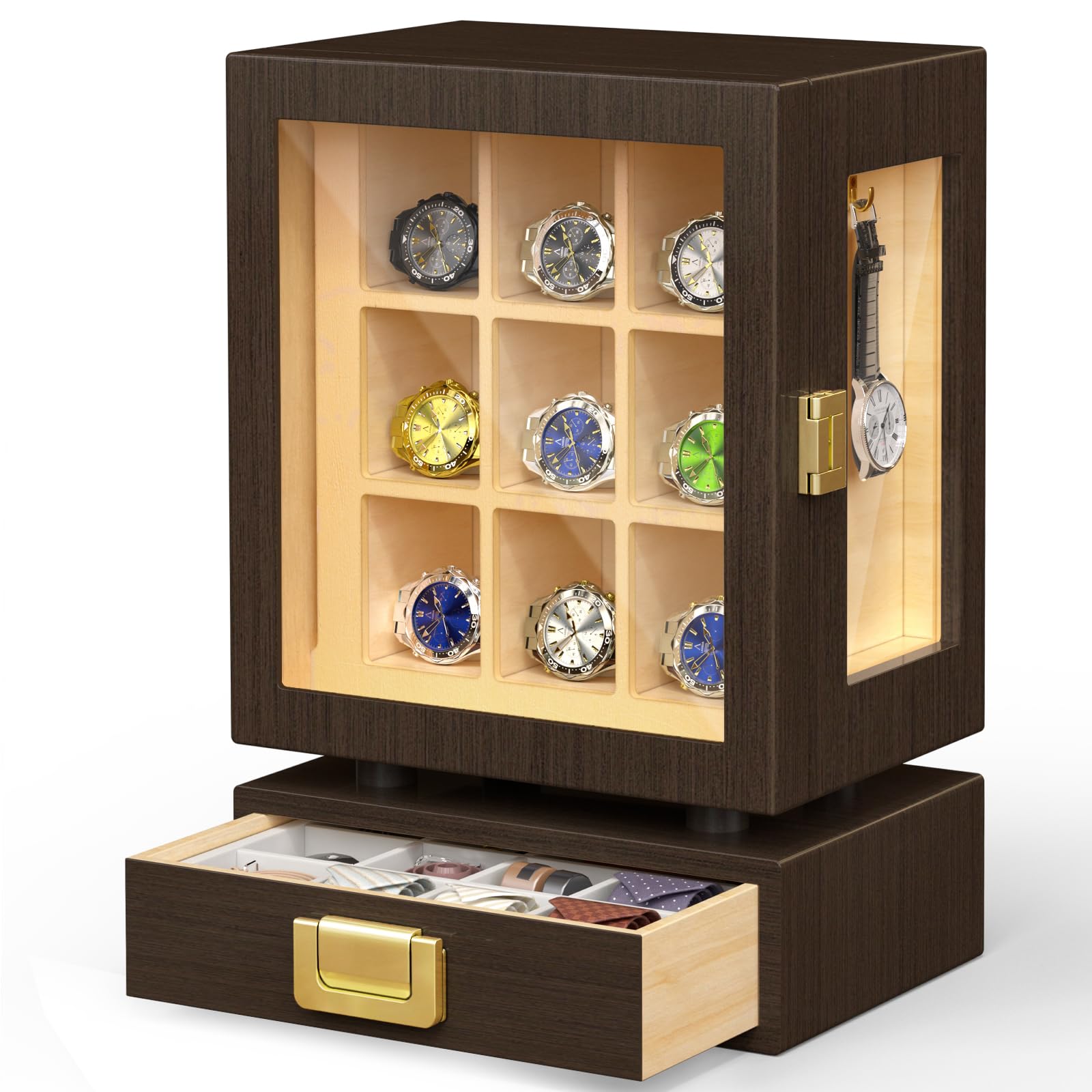 Scatola Porta Orologi in Legno - Storage recensione e prezzo