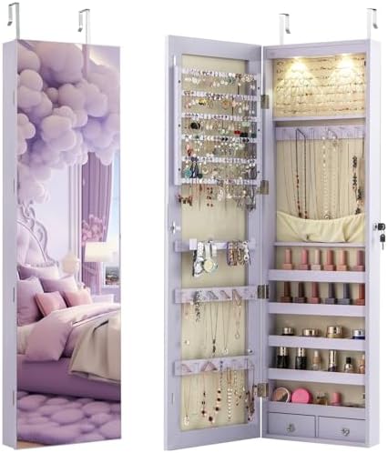 Armadio Portagioielli da Paret - Full Length Mirror Jewelry Armoire recensione e prezzo