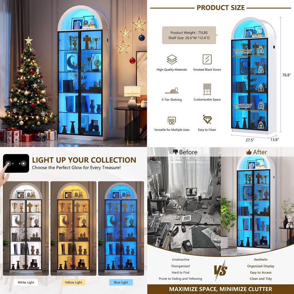 Vetrina con ante e ripiani reg - Storage recensione e prezzo
