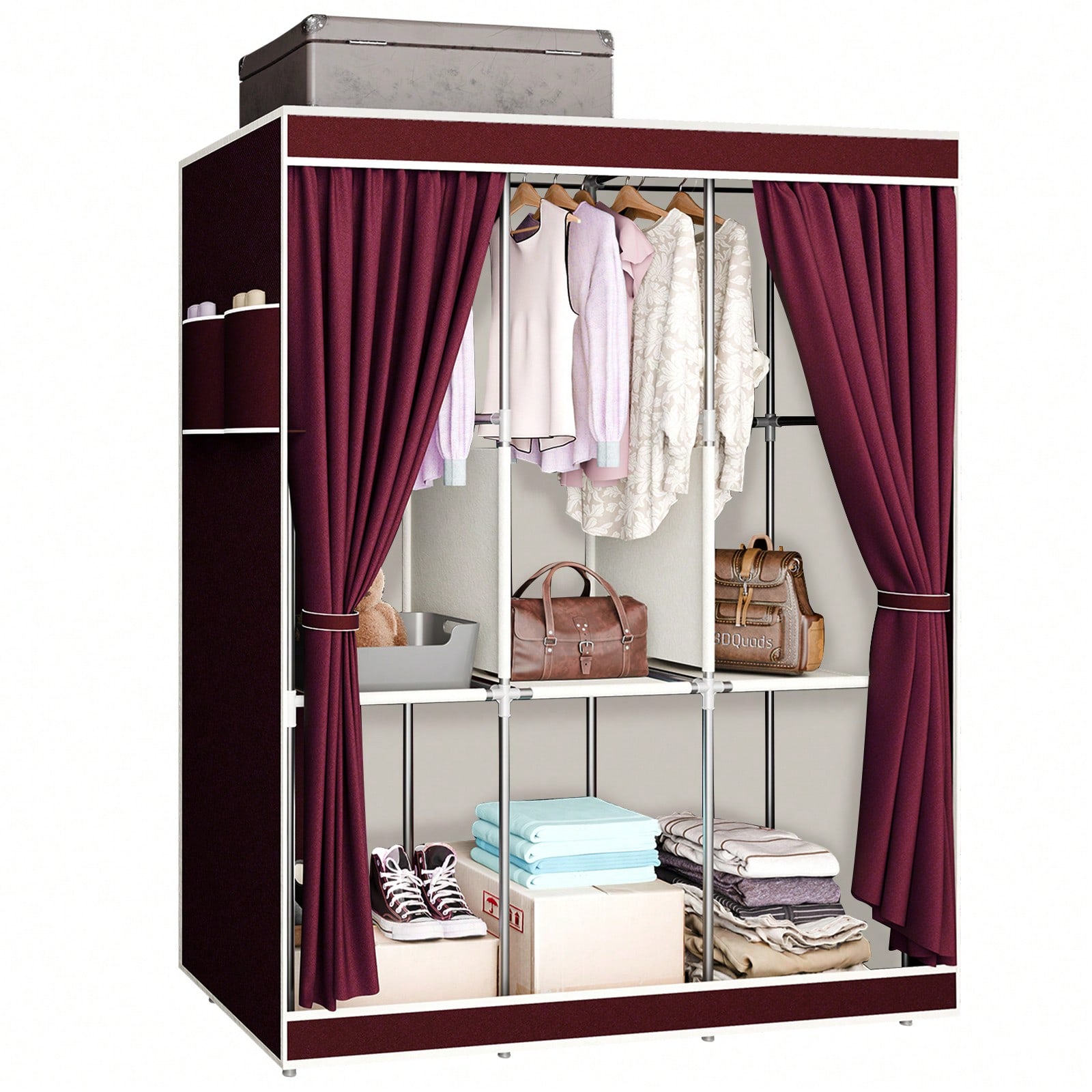 Armadio portatile da 65 pollic - Wardrobe Closet Portable Fabric Cover recensione e prezzo