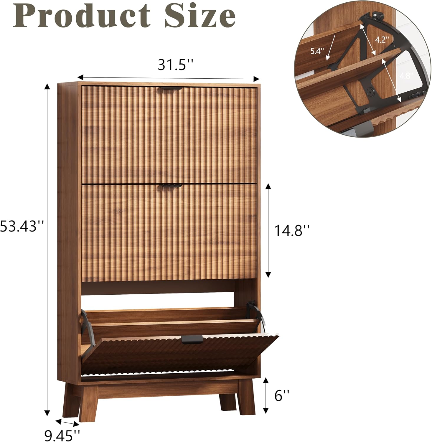 Mobile Porta Scarpe da Ingress - Shoe Rack Cabinet Narrow Entryway recensione e prezzo